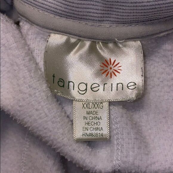 ✨4xHP✨Tangerine ZipFront Athleisure Hooded Jacket✨ - Picture 8 of 9